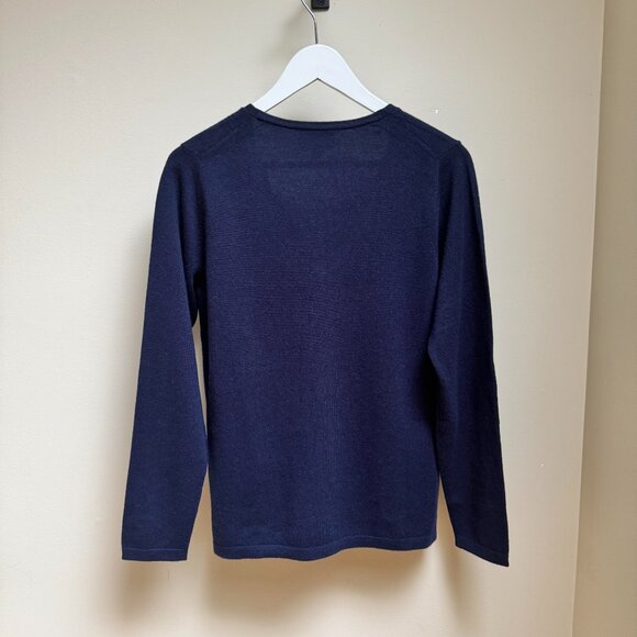PURE COLLECTION CASHMERE V- NECK SWEATER - Picture 4 of 8